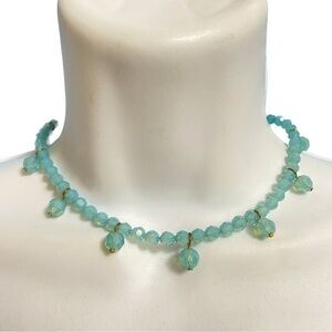 BLAIR DELMONICO Glass Beads Choker Necklace NWT